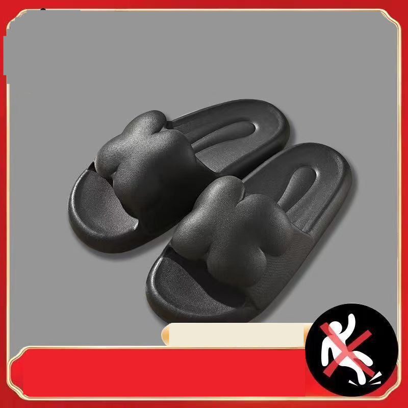 Women's Cute Soft Bottoming Thickened Bathroom Slip-proof Deodorant Slippers