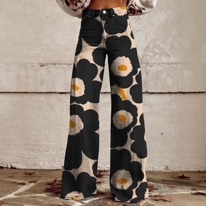Lightweight Faux Denim Jeans In Plus Sizescasual And Versatile