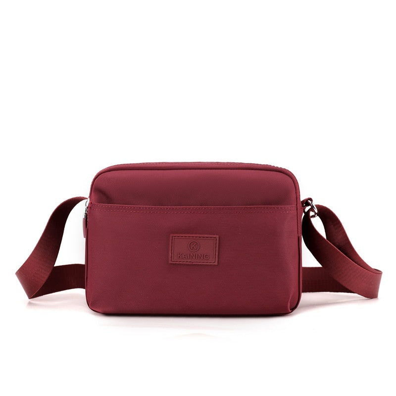 Simple Nylon Small Square Bag For Women