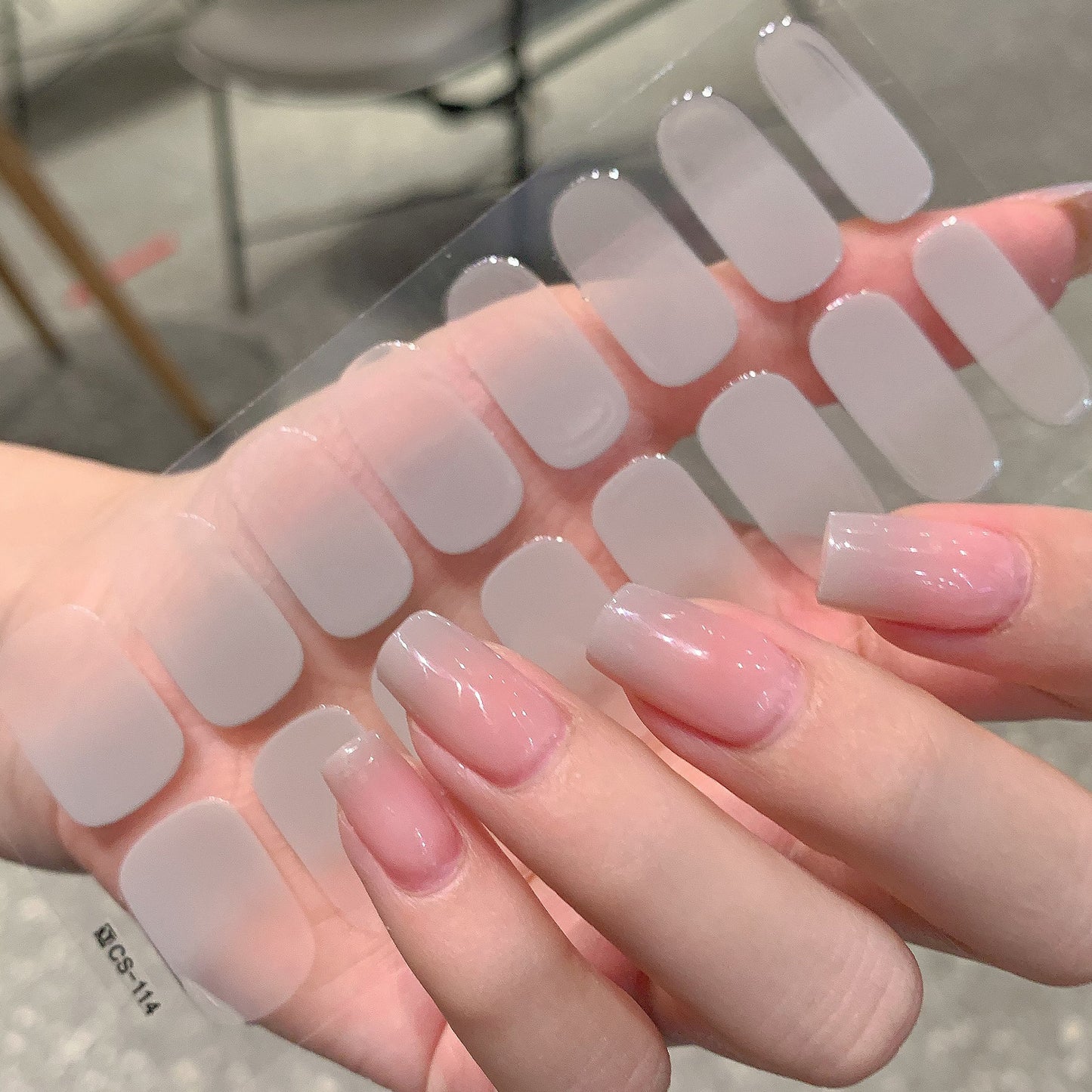 Gradient Color Nail Sticker Spring And Summer Comely Finger