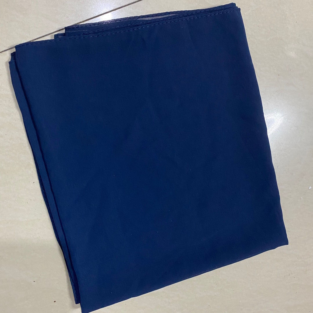 Fashion Casual Solid Color Chiffon Long Scarf