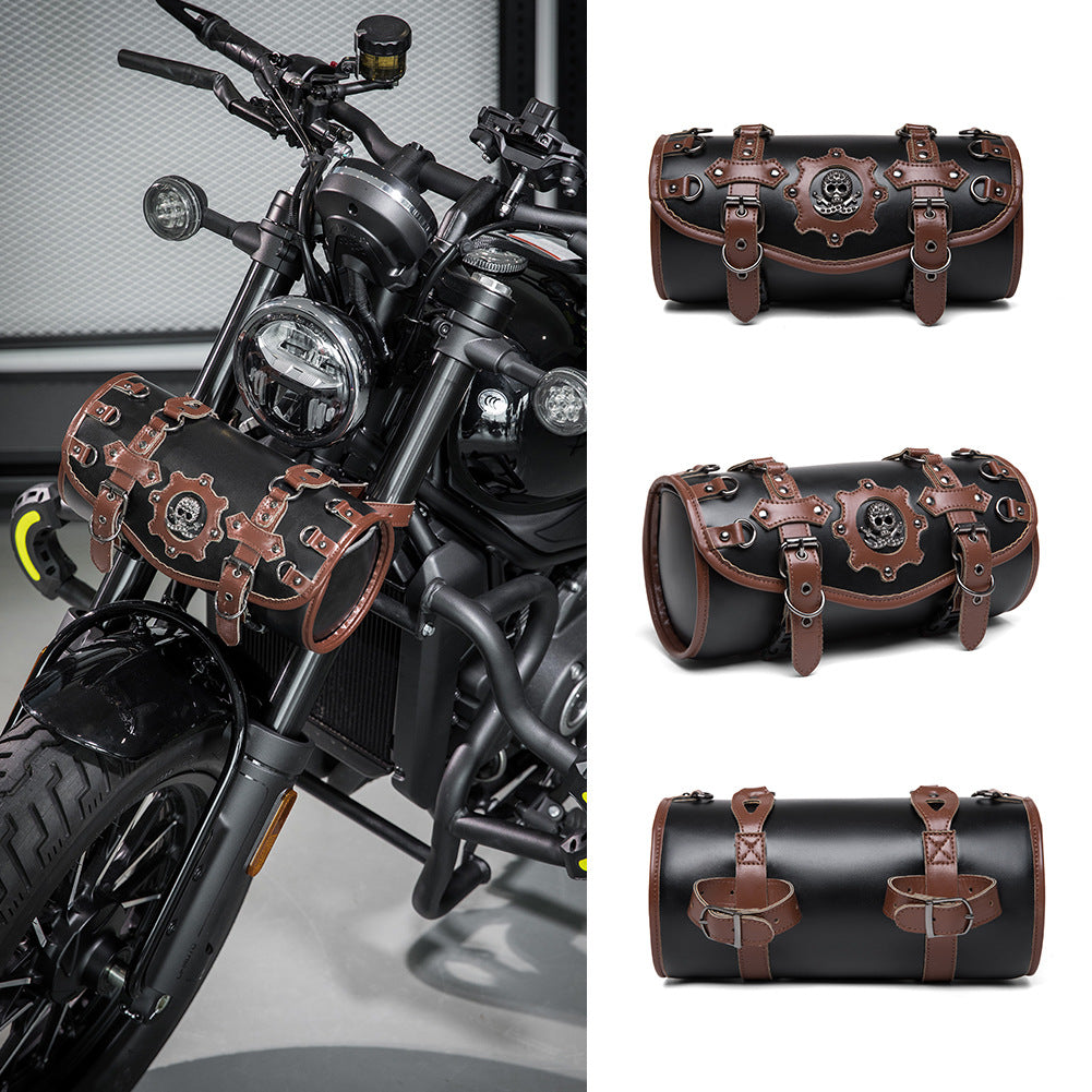 Punk Retro Motorcycle Modification Pannier Bag