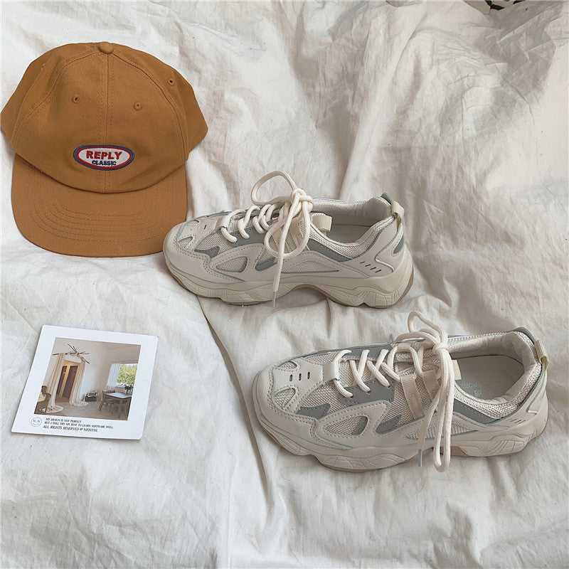 Students' Thick-soled Street Shooting Casual Sneakers