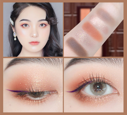 Net Red Taro Milk Six-color Eyeshadow