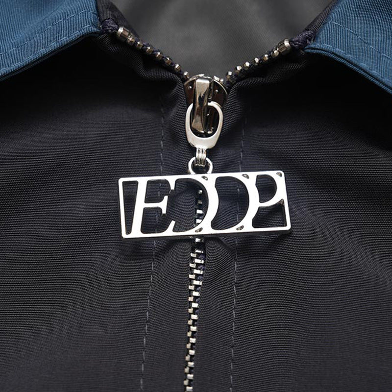 American Street Letter Printed Workwear Jacket