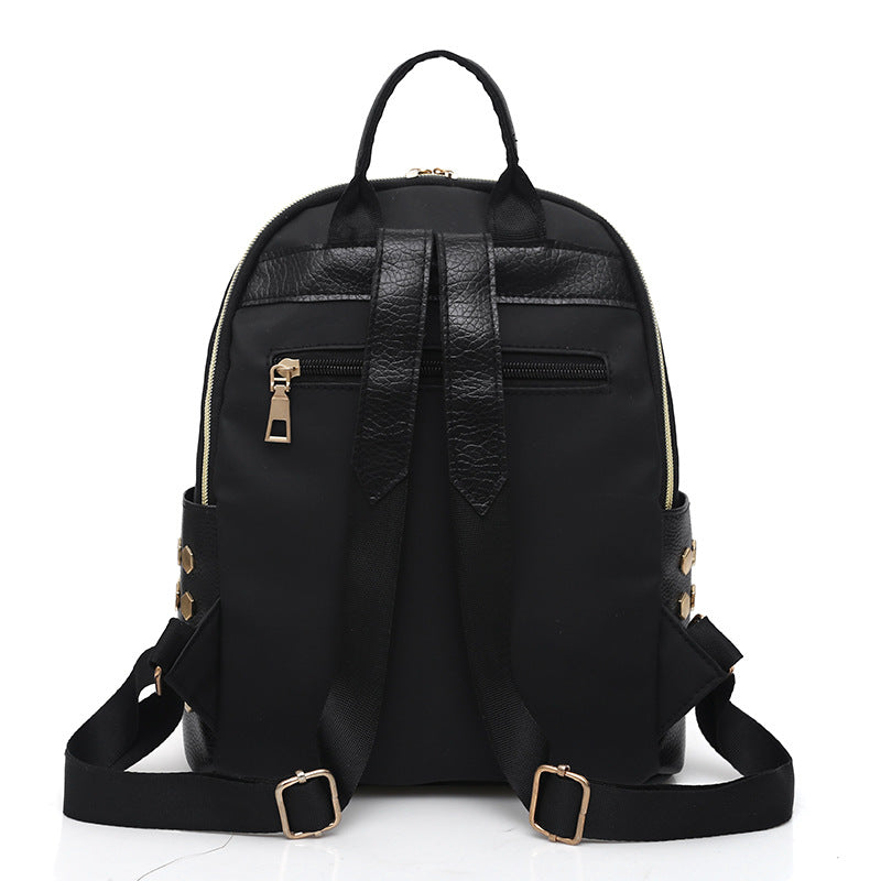 Chinese Style Embroidery Waterproof Large Capacity Ultra-light Japanese And Korean Leisure Travel Backpack