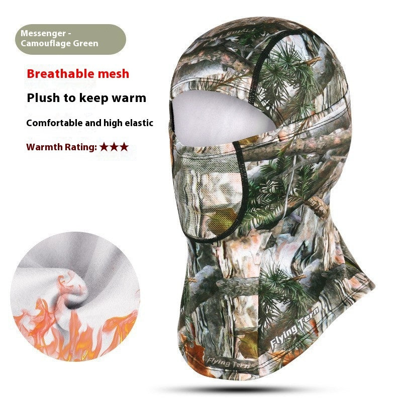 Wind-proof And Cold Protection Mask Bicycle Headgear
