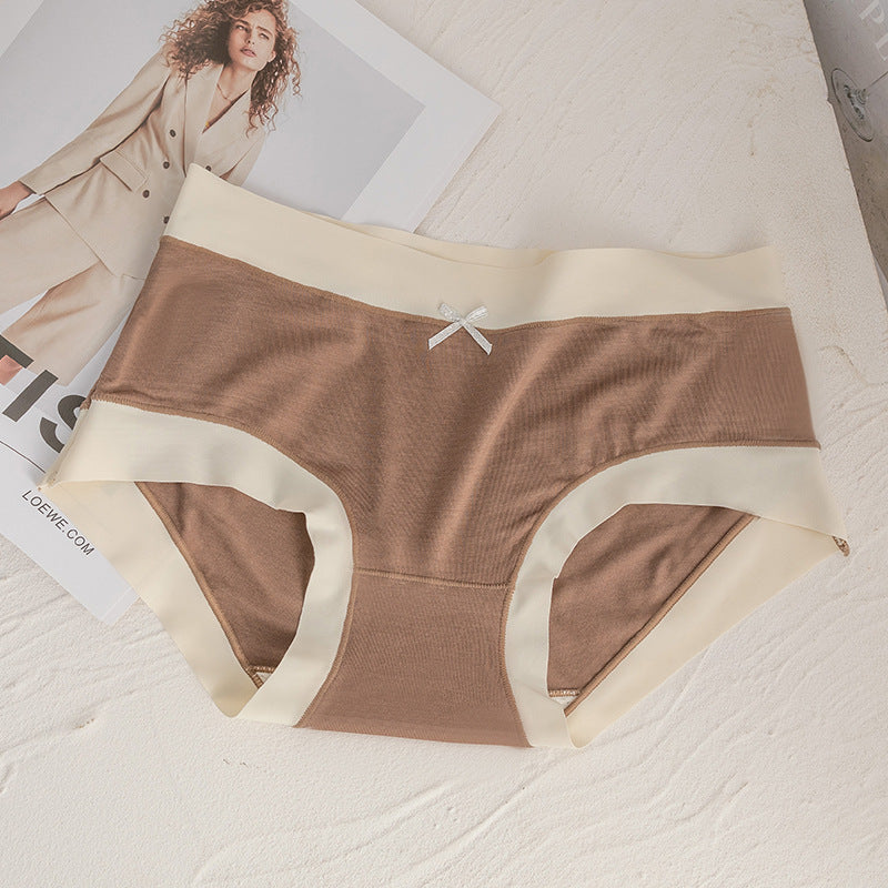 Skin-friendly Comfortable 7A Antibacterial Women's Underwear Silk Crotch