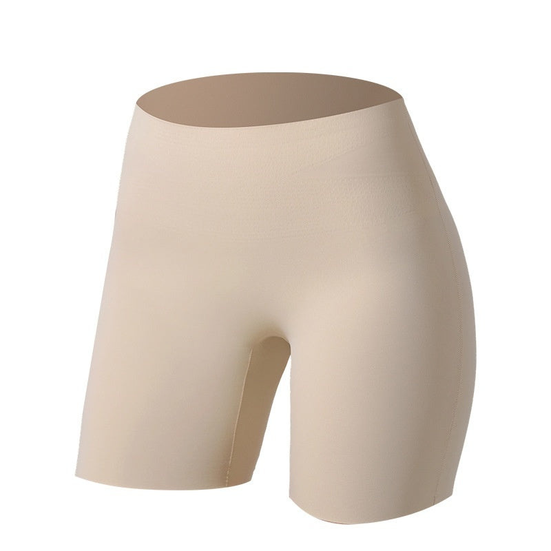 Is-silke Sømløse Mid-rise Mavekontrol Numseløftende Anti-udkig Leggings
