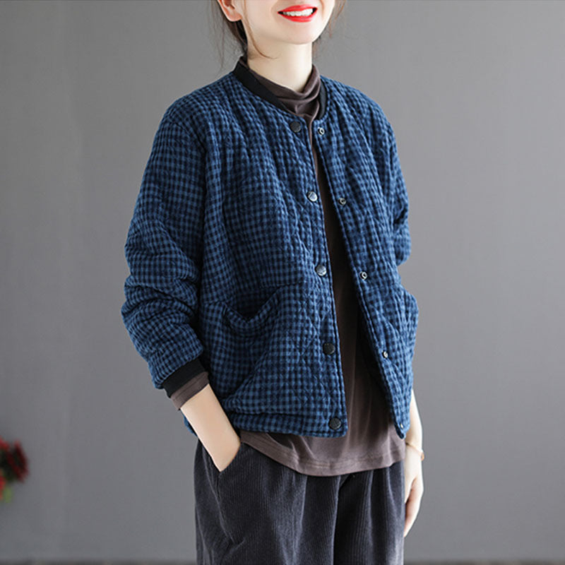 Long Sleeve Women's Cotton-padded Clothing Coat