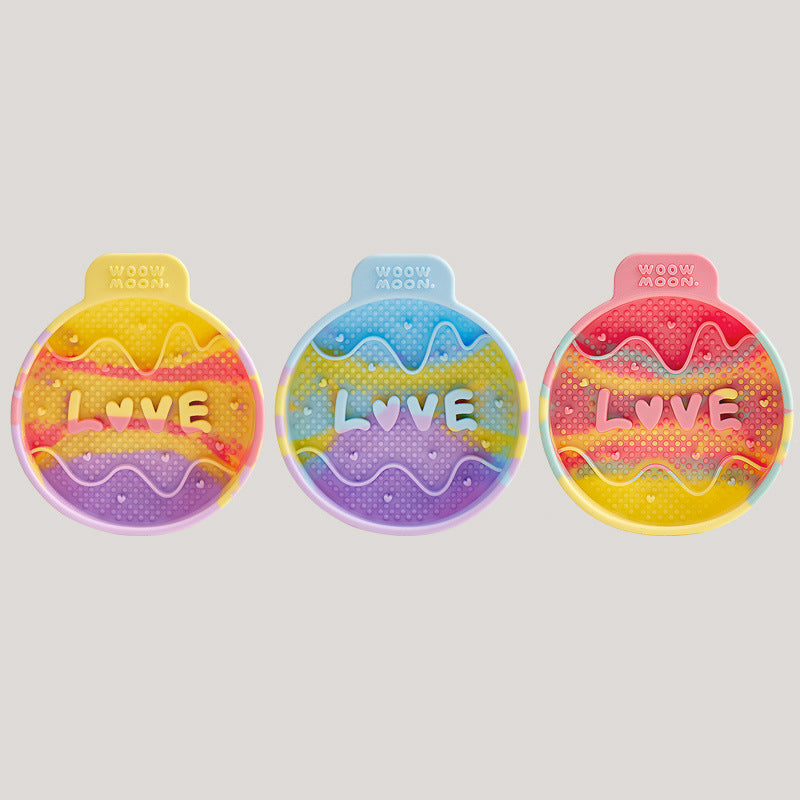 Small And Medium Dogs And Cats Silicone Slow Feeding Bowl