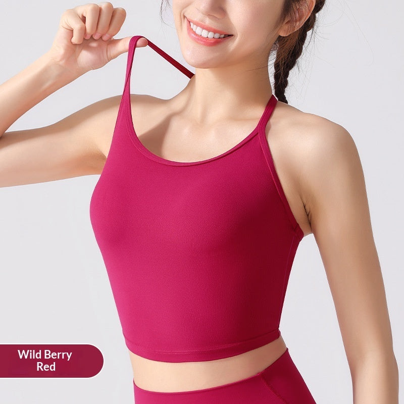 Wireless Padded Medium-Impact Yoga Vest