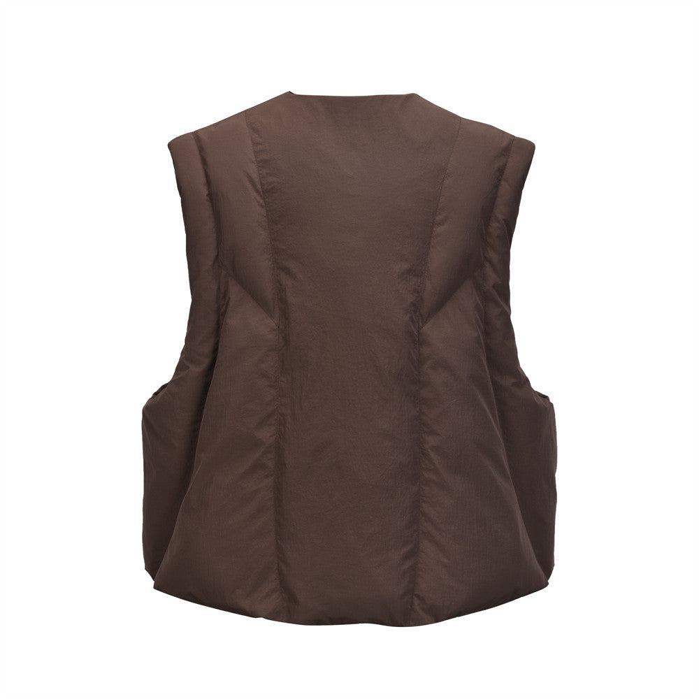 Men's Casual Vest Cotton-padded Coat
