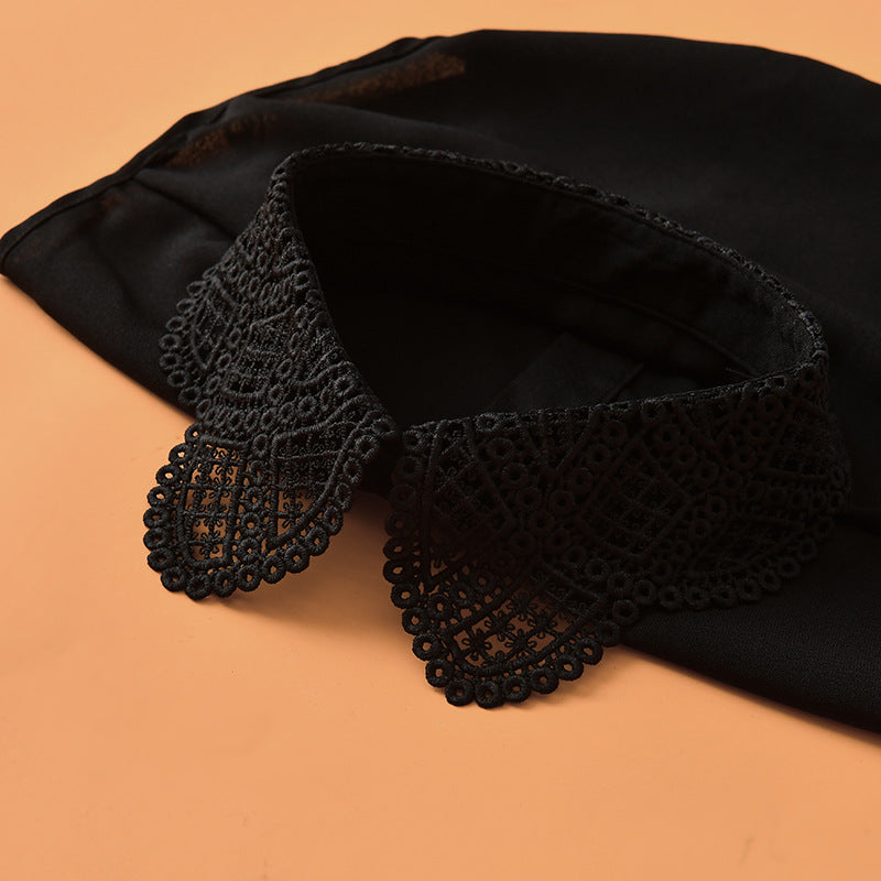 All-match Lace Shirt Fake Collar Water Soluble Sweet Beauty