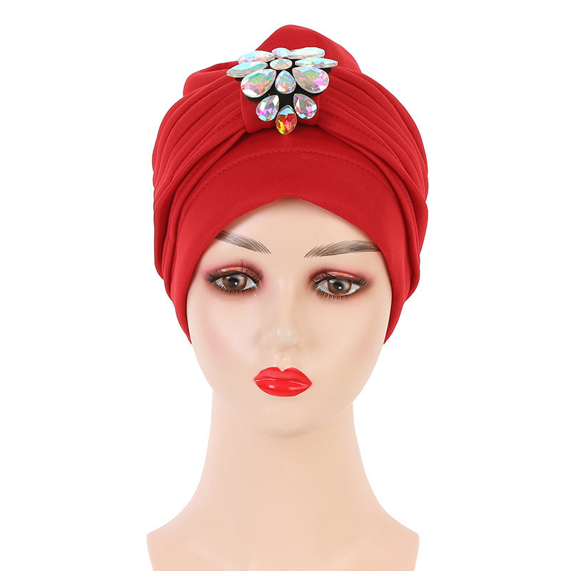 Muslim Space Laminated Crumpled Stick Drill Laminated Toe Hat