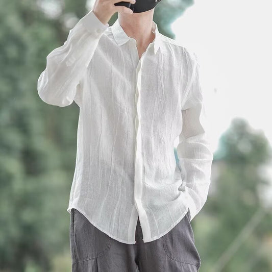 Mens Casual Niche Personality-driven Shirt Jacket