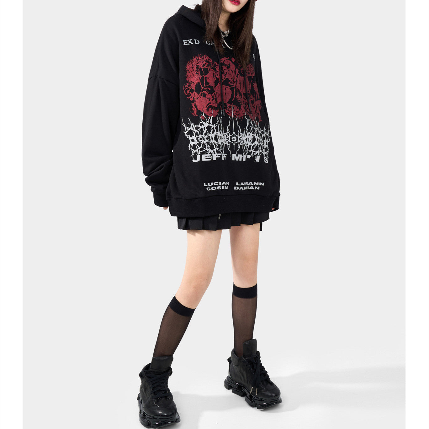 Unisex Hættetrøje Tide Brand Løs Sweater High Street