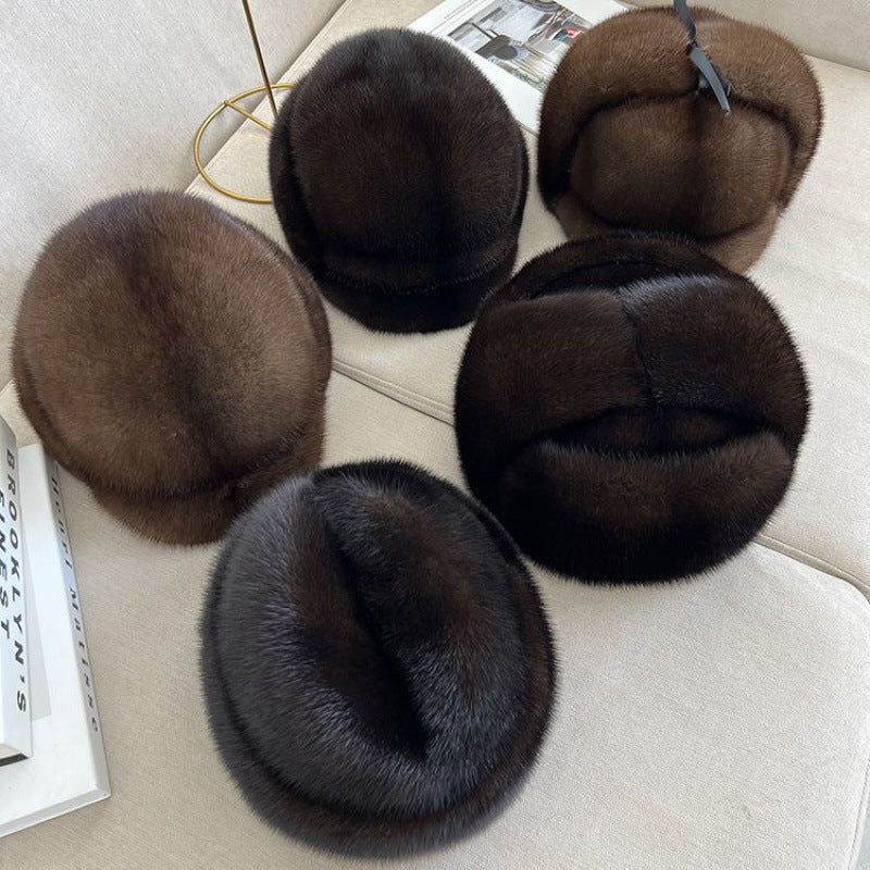 Men's New Fashion Mink Hat