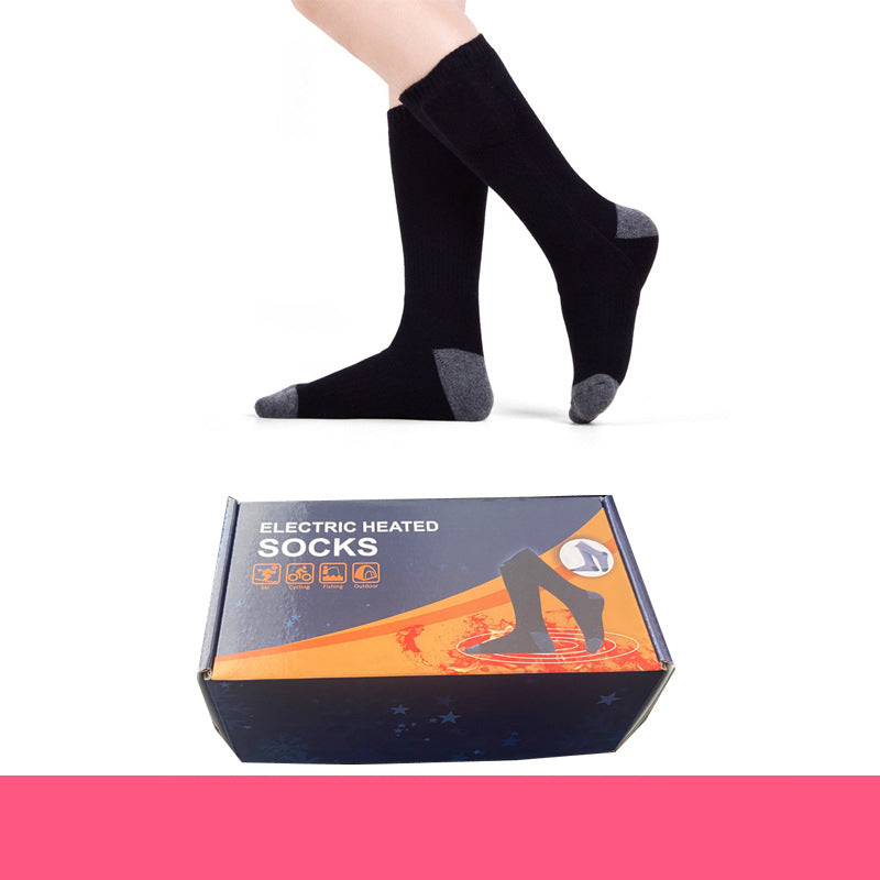 Men's And Women's Winter Warm Feet Heating Charging Socks