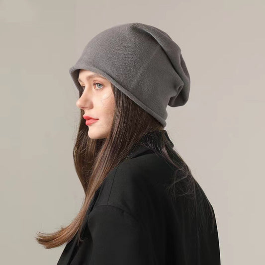 Japanese Retro Knitted Hat Thin In Autumn And Winter