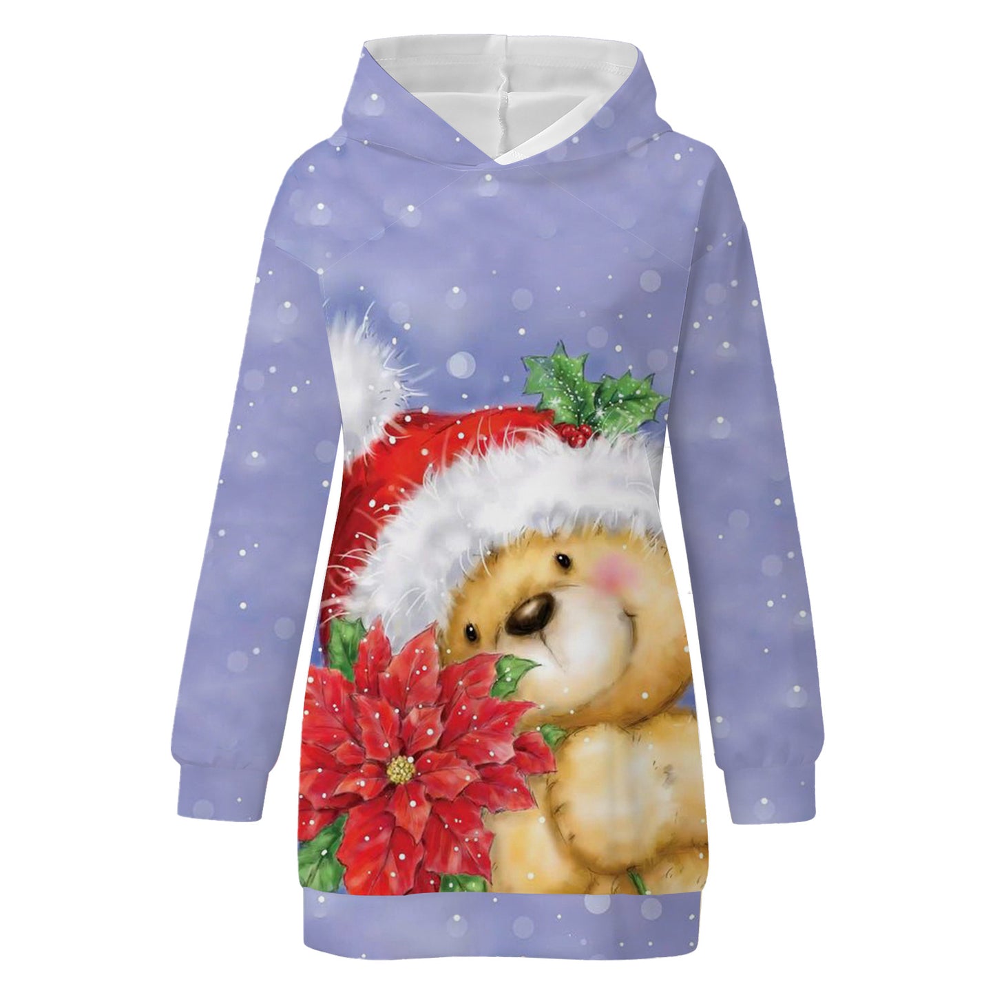 Christmas Print Hoodie Digital Printing