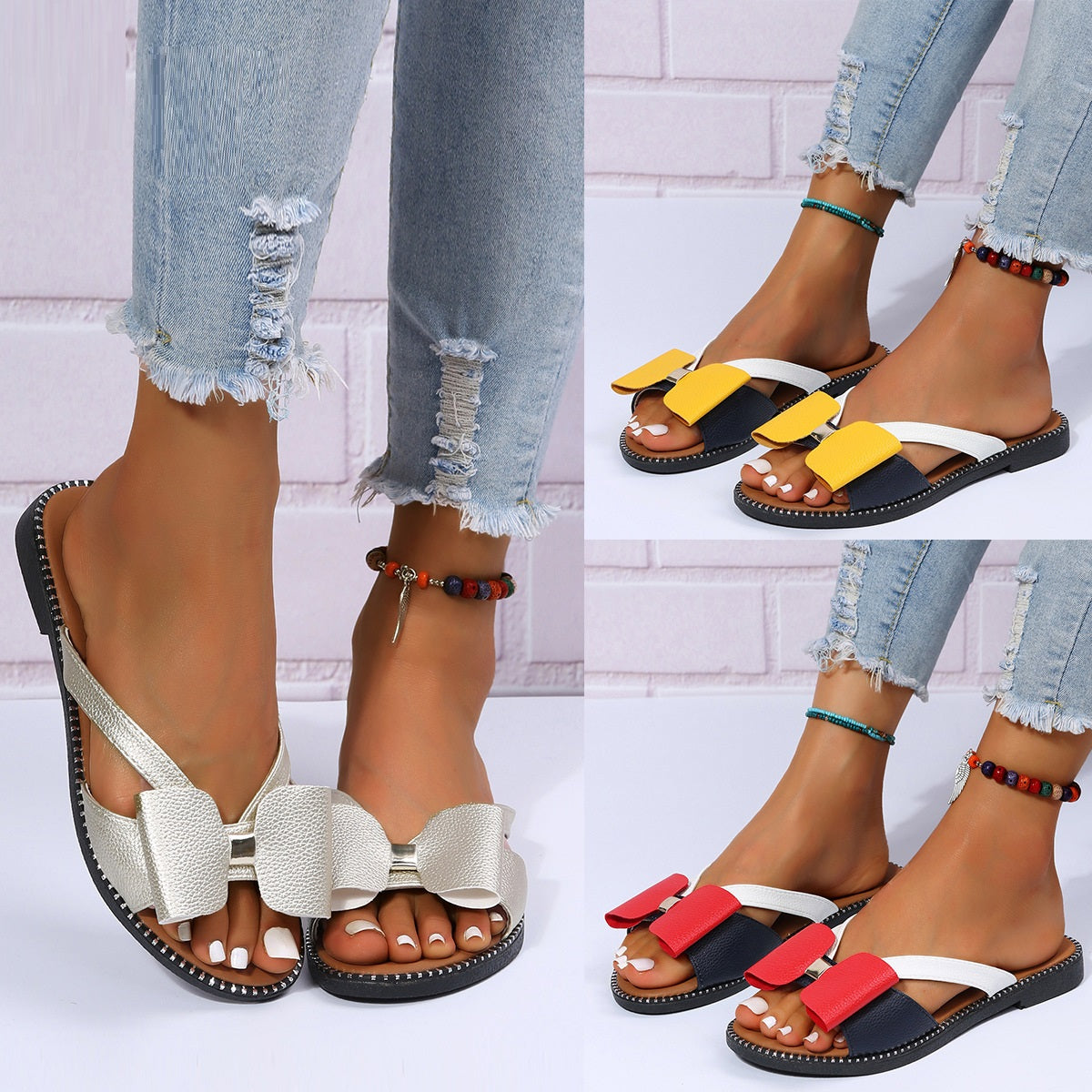 Summer New Flat Plus Size Women's Sandals