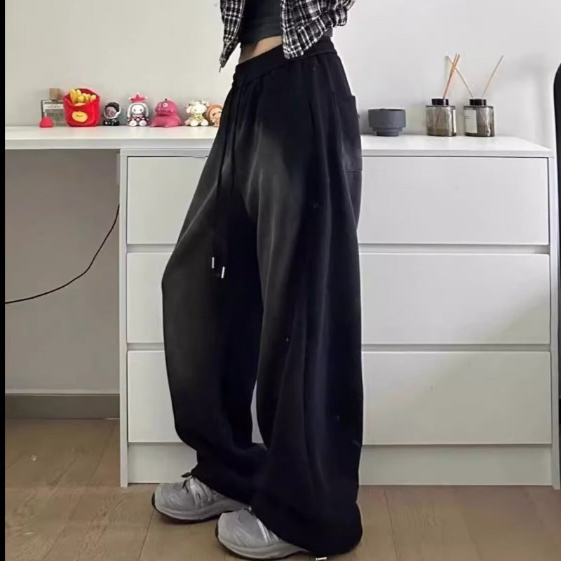 Women's Autumn And Winter American High Street Sports Pants