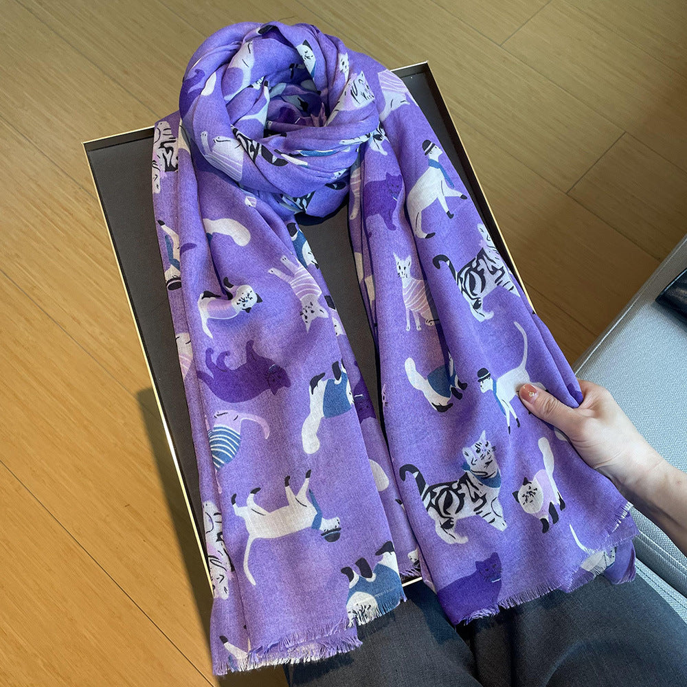 Versatile Personality Warm Shawl Scarf
