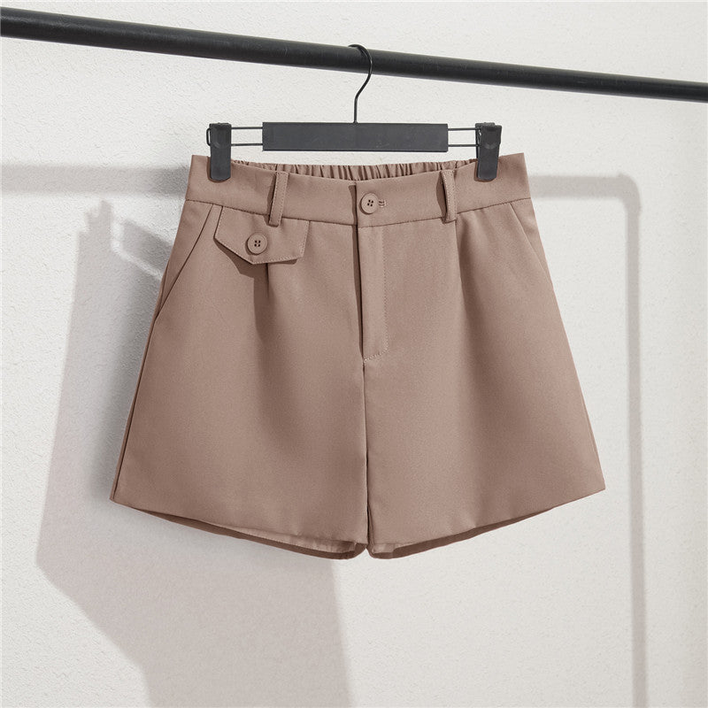 High Waist A-line Wide Leg Pants Loose And Slim