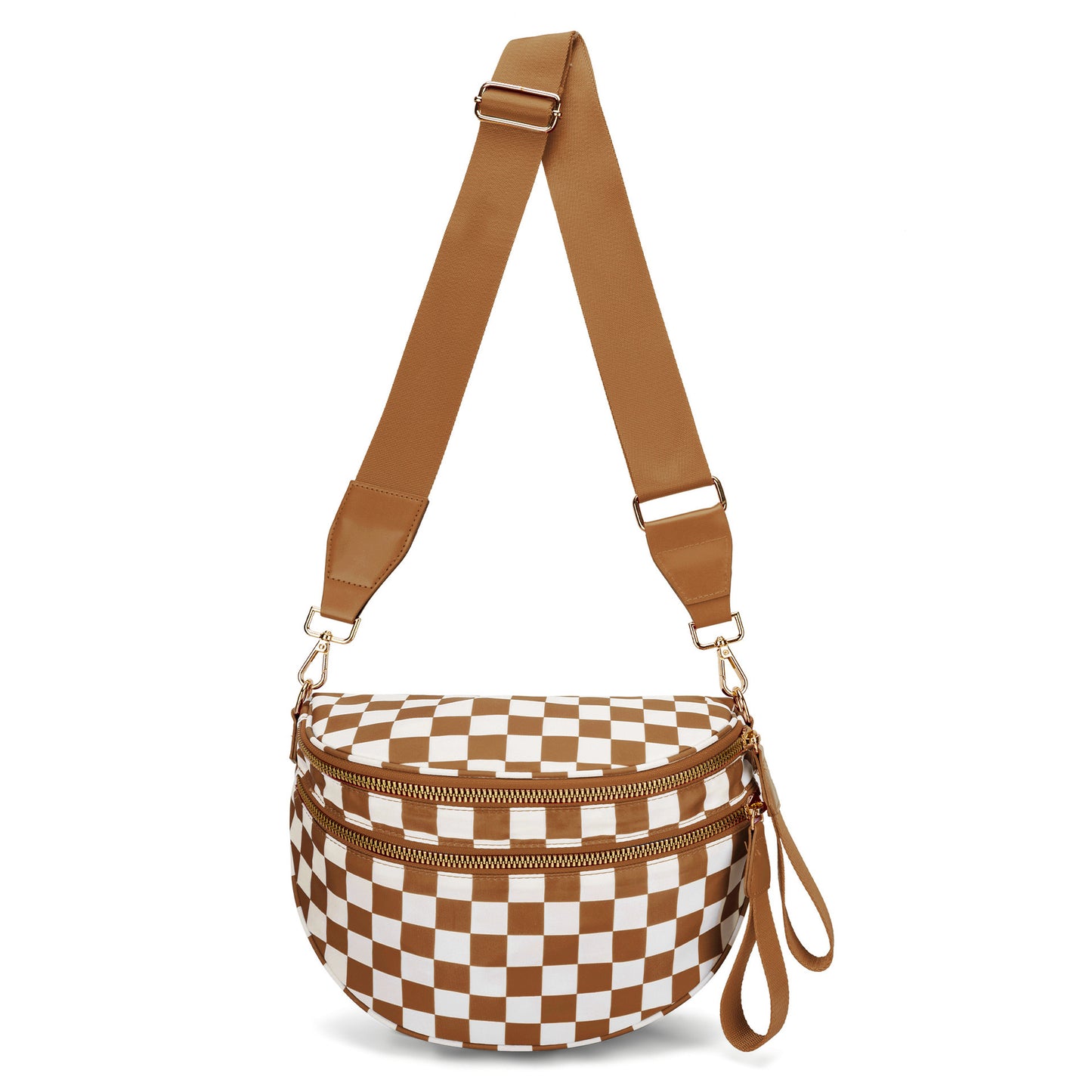 Womens Stylish Versatile High Capacity Oxford Cloth Crossbody Bag