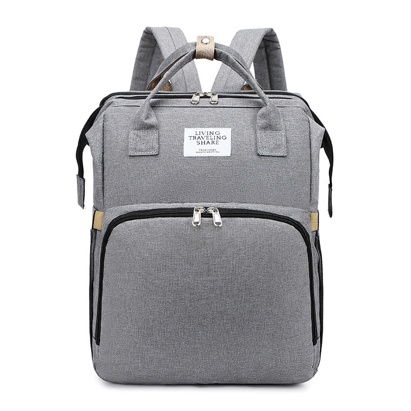 Portable Double-shoulder Large-capacity Mommy Bag