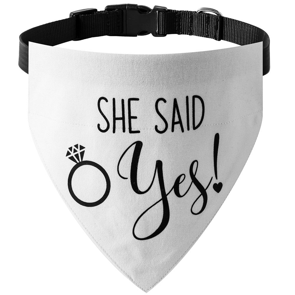 Cotton Pet Dog Printed Muzzle Towel