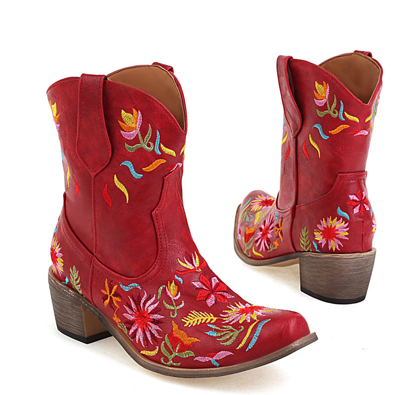 Large Size Boots European And American Foreign Trade Women's Shoes
