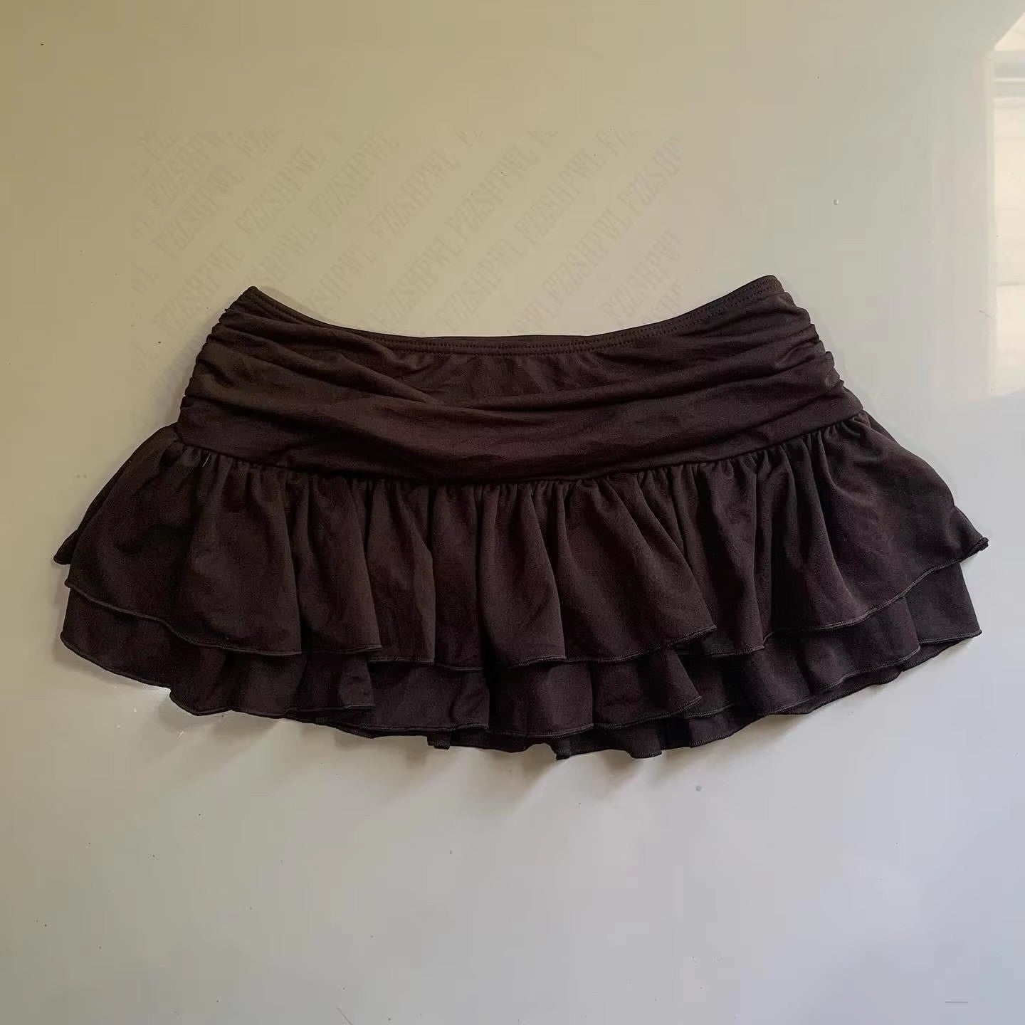 Leopard Print Sexy Hot Girl Skirt Low Waist Fashion Casual