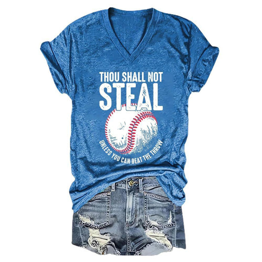 T-shirt With Print Breathable New Trendy Womens Top