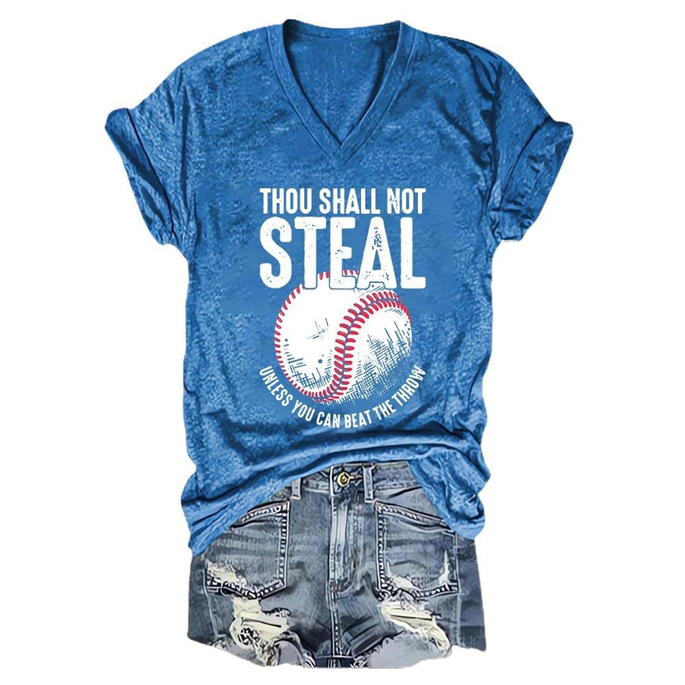 T-shirt With Print Breathable New Trendy Womens Top