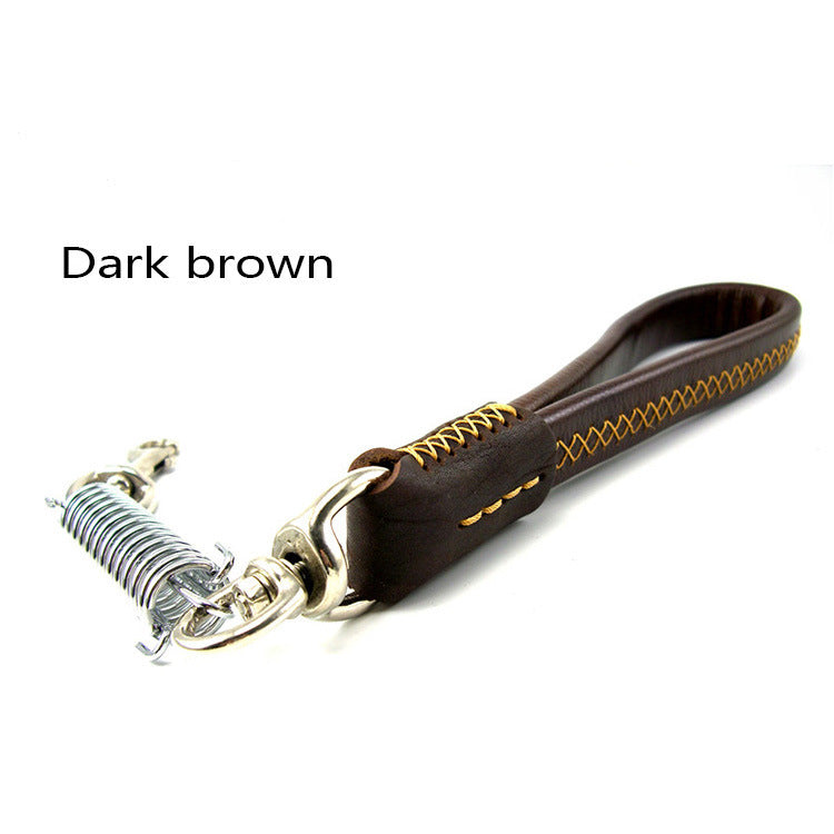 Short Traction Rope With Swivel For Medium And Large Dogs