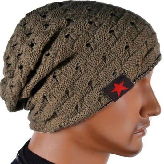 Small Five-star Striped Pullover  For Men And Women