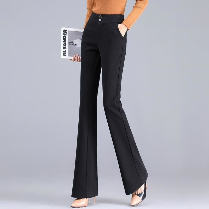 Weila Woolen Pants Women's Autumn And Winter Suit Pants
