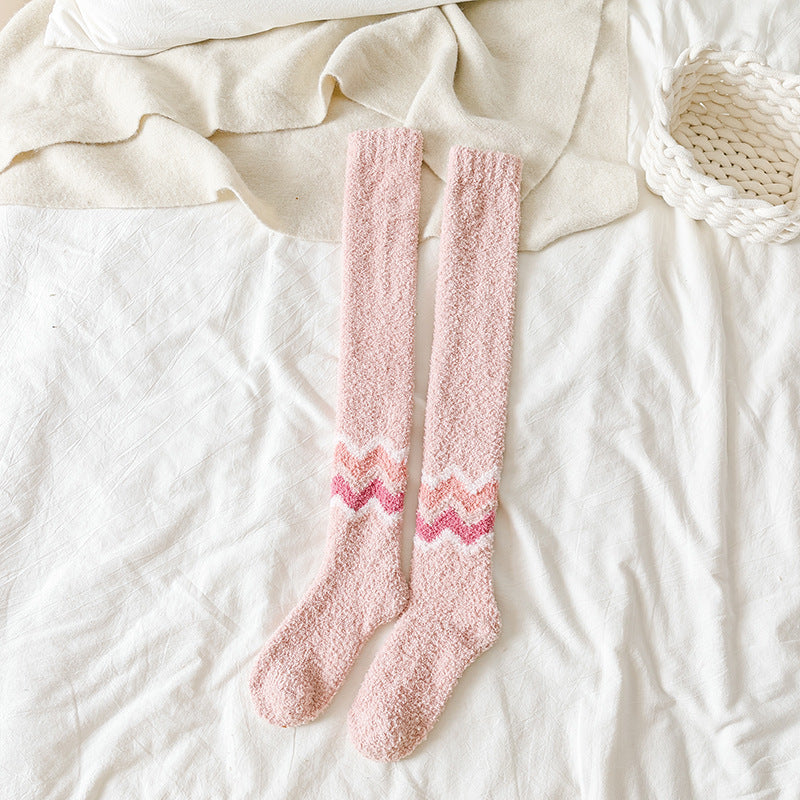 Long Tube Warm Keeping Floor Sleep Knee Socks