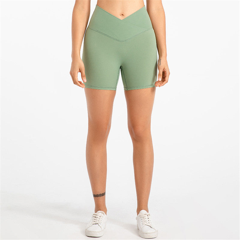 New Yoga Women's Outer Wear Running Tight Shorts