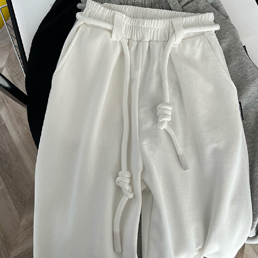 Dropping Straight Mop Casual Fashion And Comfort Pants