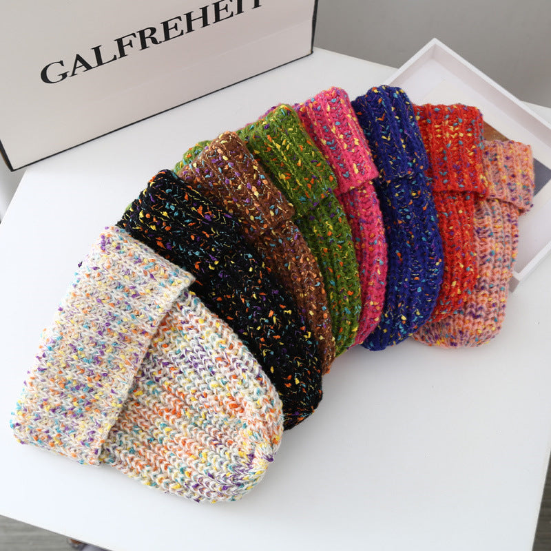 Women's Fashion Casual Hundred With Woolen Hat
