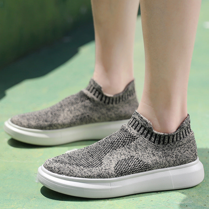 Slip-on Leisure Sports Lightweight Mesh Surface Women's Shoes
