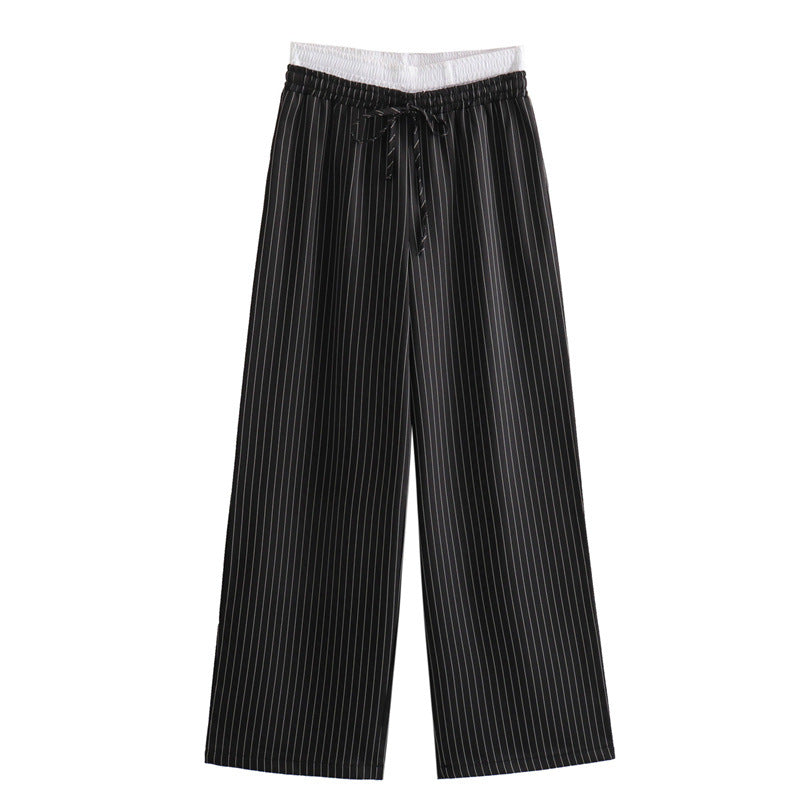 Summer Loose Casual High Waist Women's Trousers