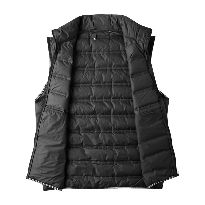 Vest Plus-size Ultra-lightweight Loose-fit Stand-up Collar