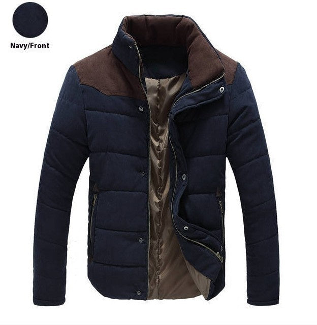 Thickened Men's Cotton Clothing Casual Jacket