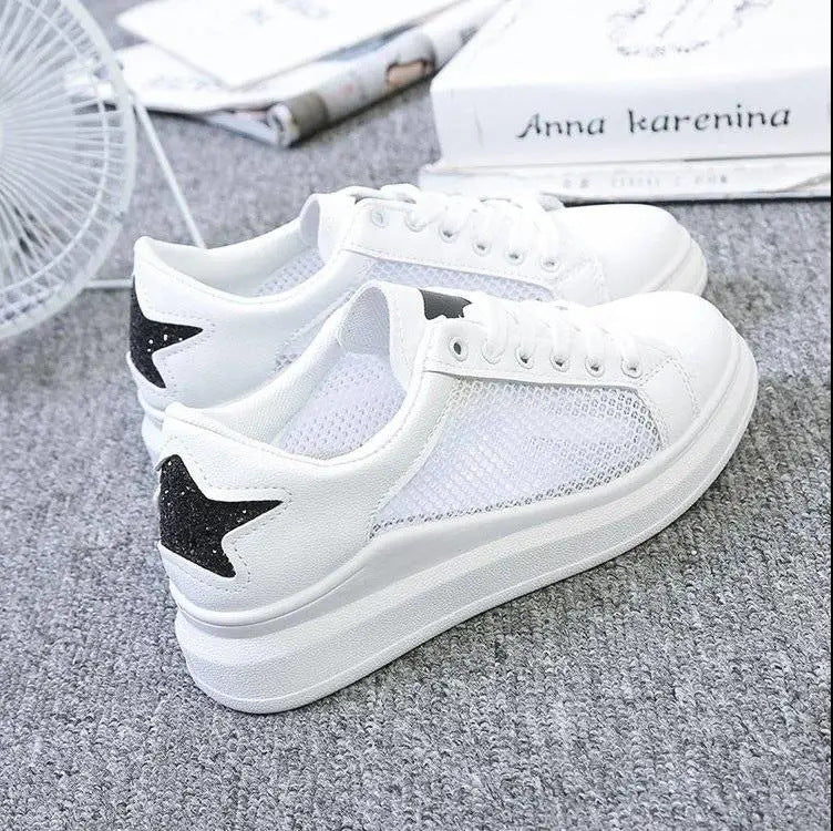 Women's Casual Mesh Surface Sports Single Shoes