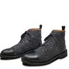 Low-Heel Color-Blocking 38-48 Low-Tube Men's Martin Boots