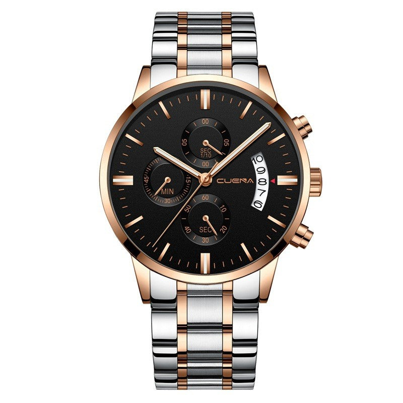 Multi-function six-pin sports watch